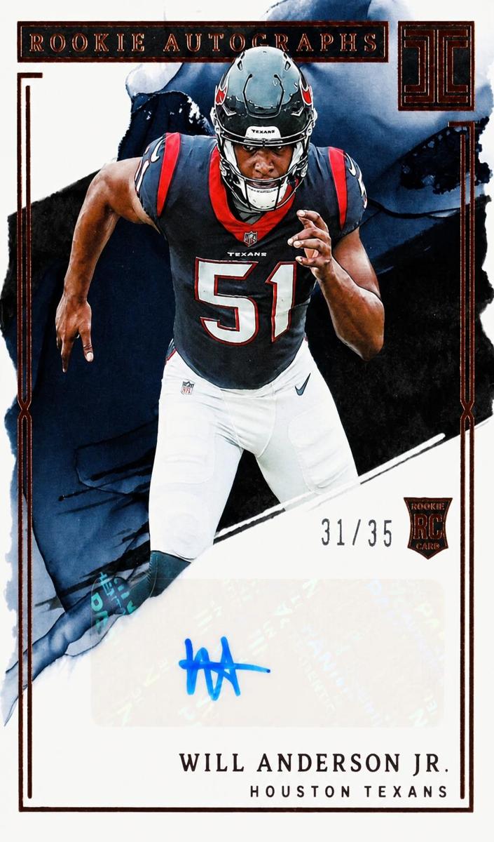 2023 Panini Impeccable Football Bronze Will Anderson Jr. #RA-WA