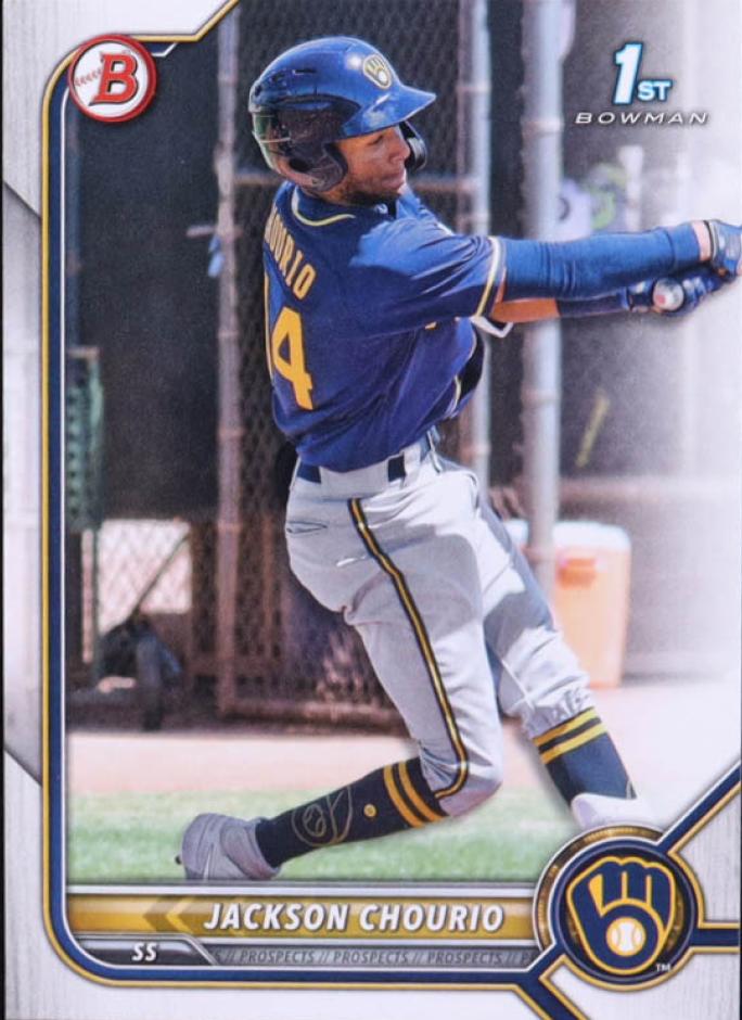 2022 Bowman Prospects Baseball Jackson Chourio #BP-79