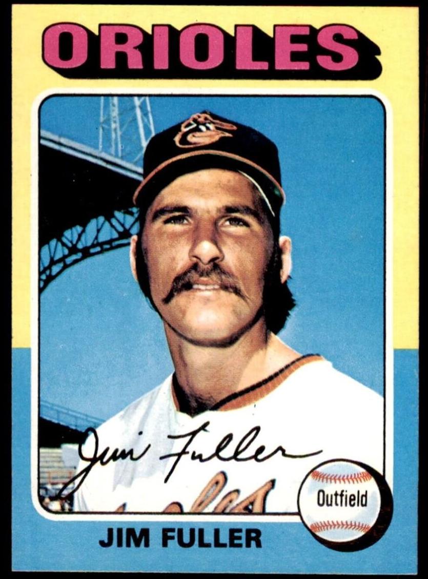 1975 Topps Baseball Jim Fuller #594