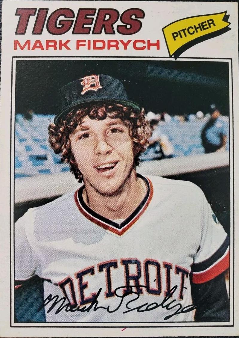 1977 O-Pee-Chee Baseball Mark Fidrych #115 PSA 9