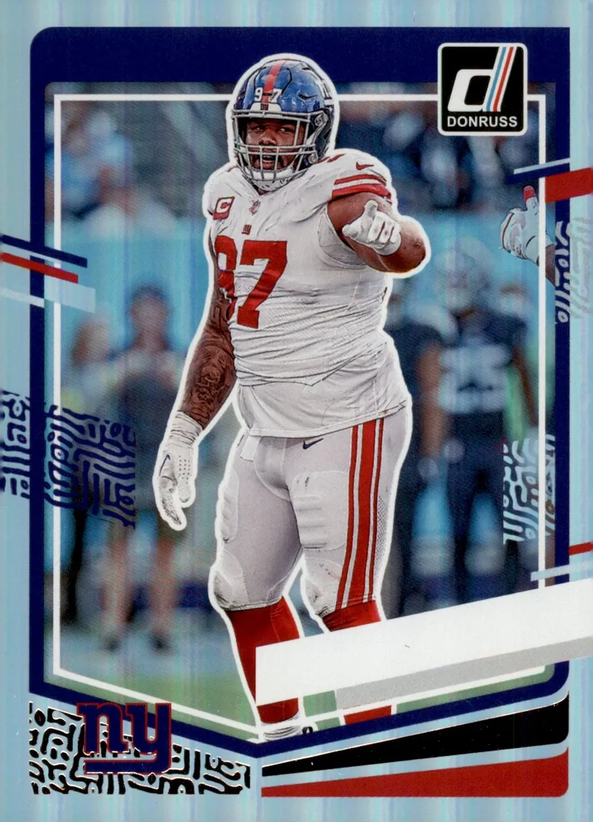 2023 Panini Donruss Football No Name Dexter Lawrence #222