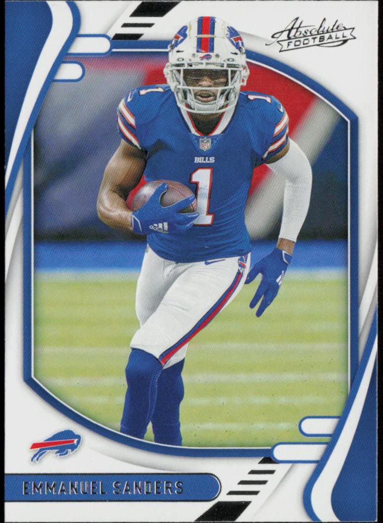2021 Panini Absolute Football Base Emmanuel Sanders #38