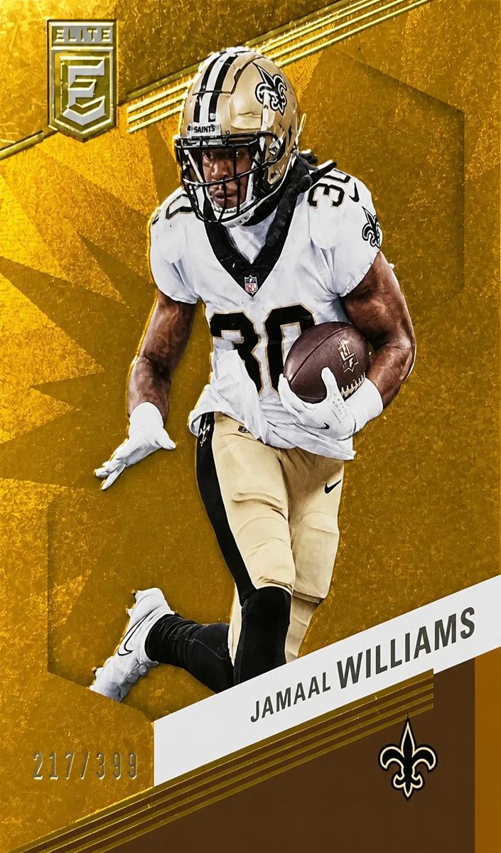 2023 Donruss Elite Football Orange Jamaal Williams #46