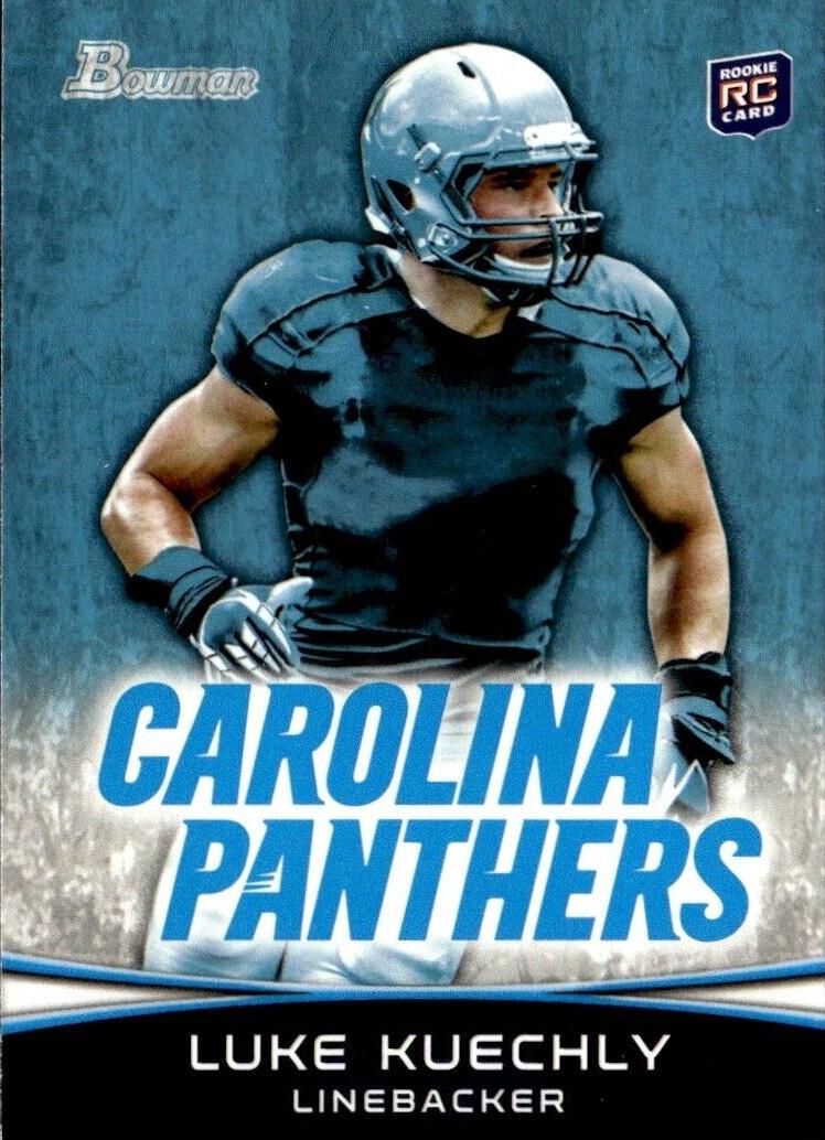 2012 Bowman Baseball Luke Kuechly #190 PSA 8