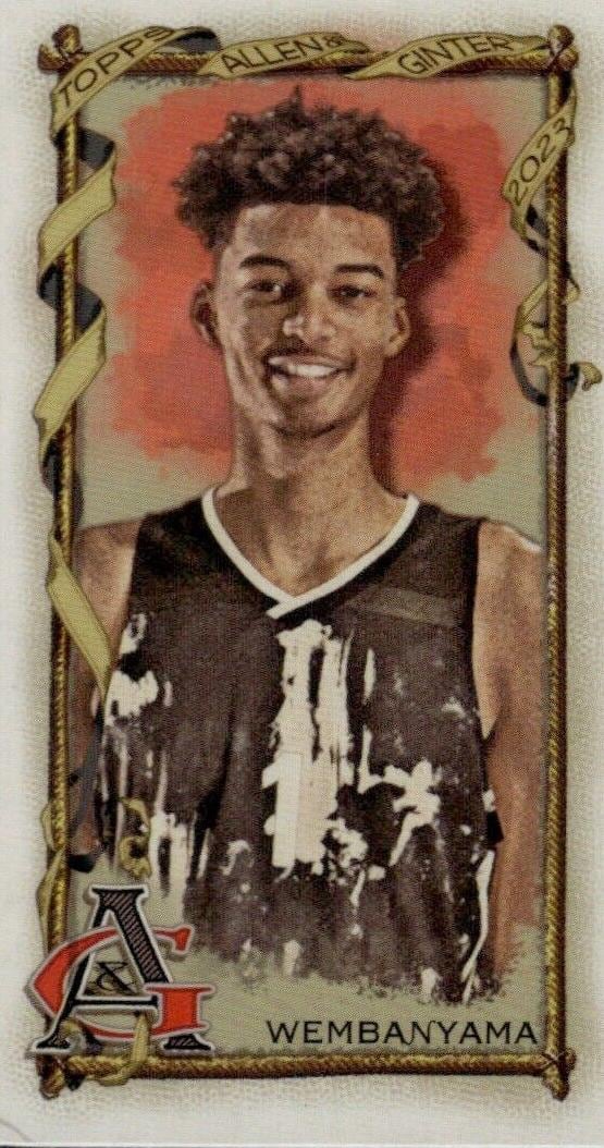 2023 Topps Allen & Ginter Baseball Mini Victor Wembanyama #271 SGC 9.5
