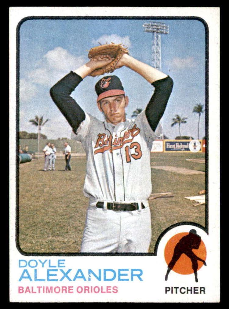 1973 Topps Baseball Doyle Alexander #109