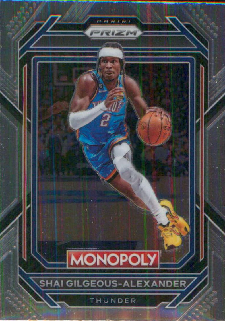 2022 Panini Prizm Monopoly Basketball Shai Gilgeous-Alexander #62