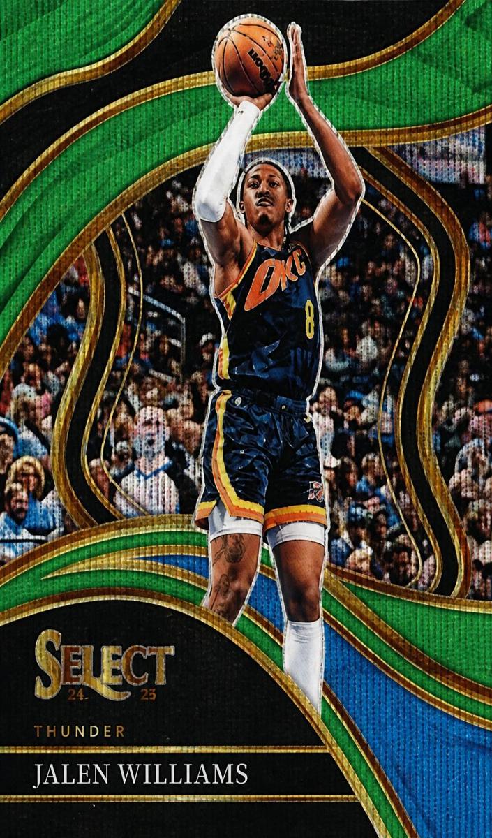 2023 Panini Select Basketball Green Wave Jalen Williams #209 PSA 10