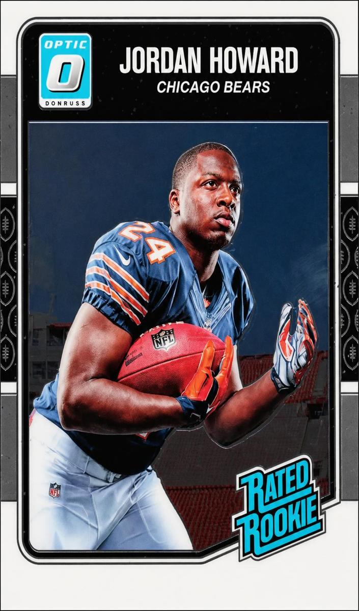 2016 Donruss Optic Football Jordan Howard #177