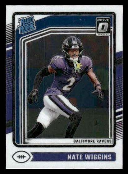 2024 Donruss Optic Football Nate Wiggins #281 PSA 9