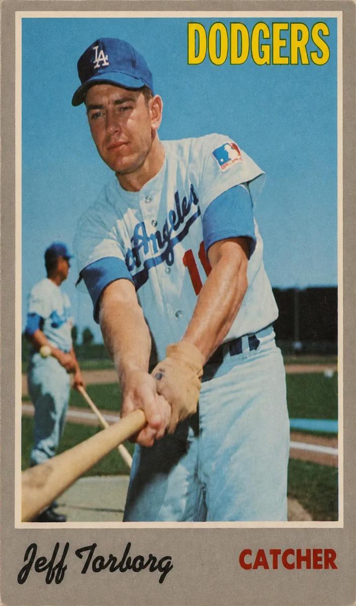 1970 O-Pee-Chee Baseball Jeff Torborg #54 PSA 7
