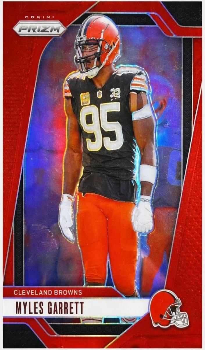 2024 Panini Prizm Football Red Myles Garrett #69