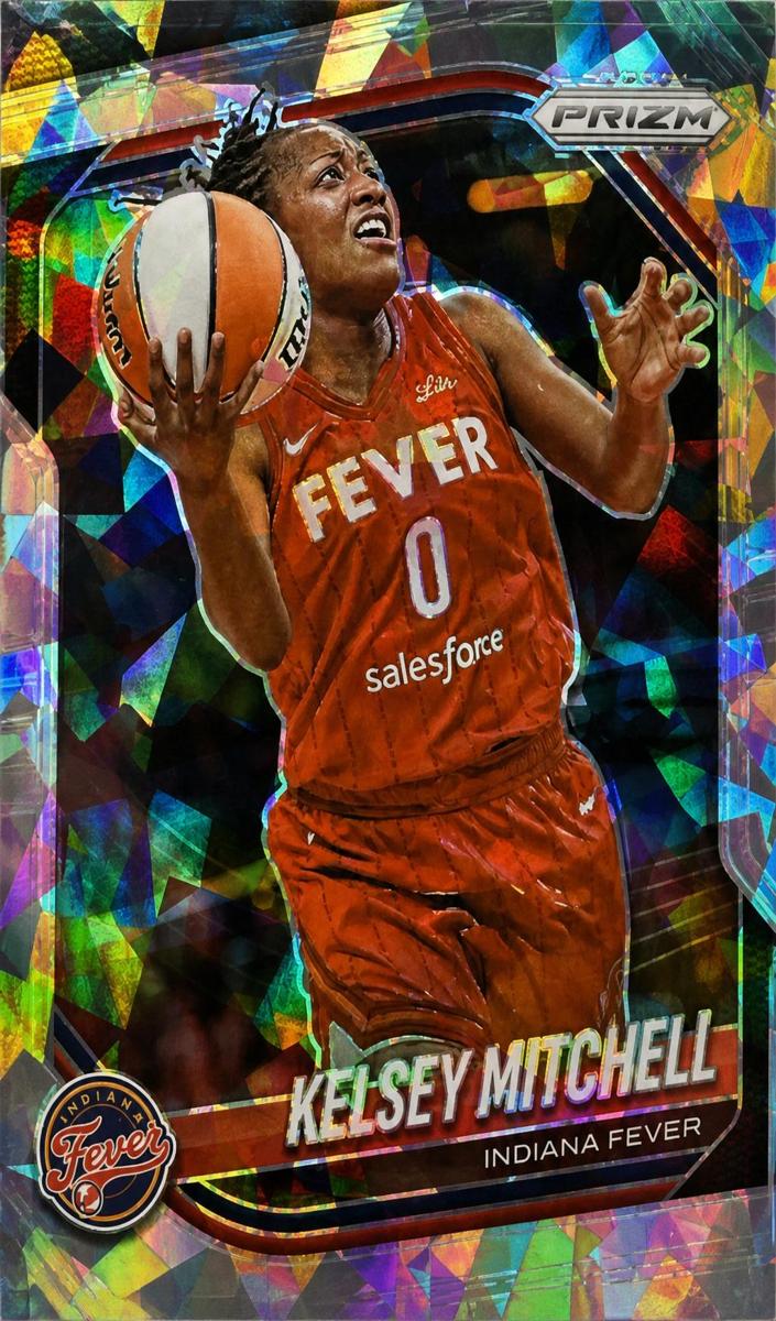 2025 Panini Prizm WNBA Basketball Ice Kelsey Mitchell #35