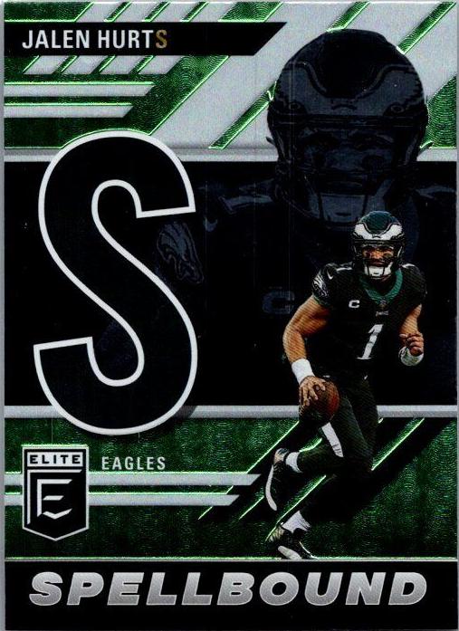 2023 Donruss Elite Football Green Jalen Hurts #SB-JH5