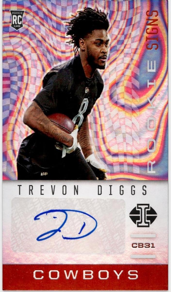 2020 Panini Illusions Football Orange Trevon Diggs #RS15