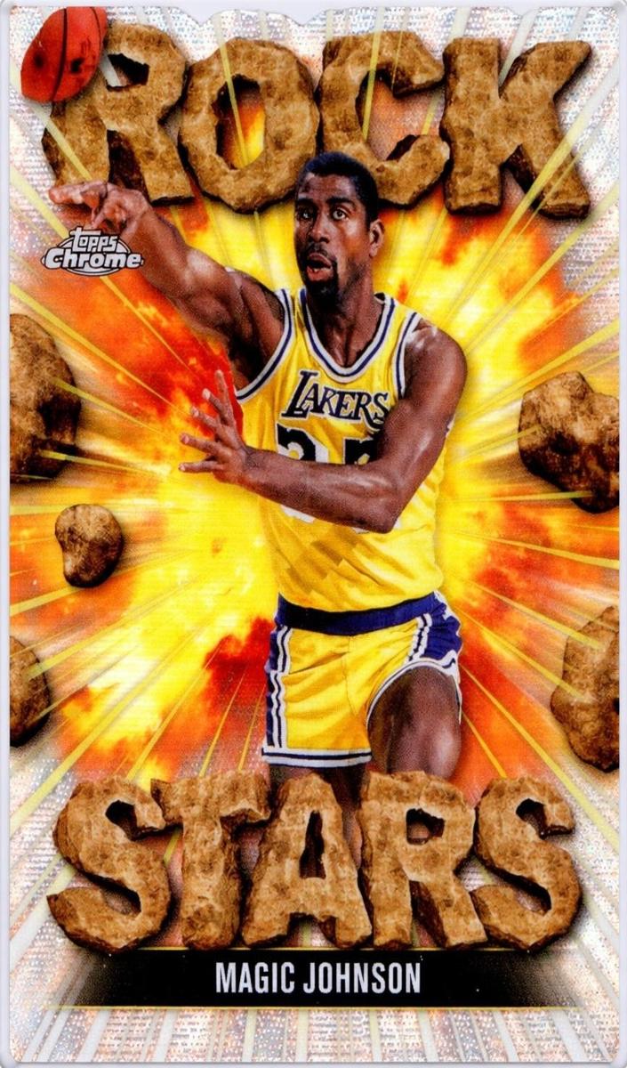 2025 Topps Chrome Basketball Magic Johnson #RS-11 PSA 10