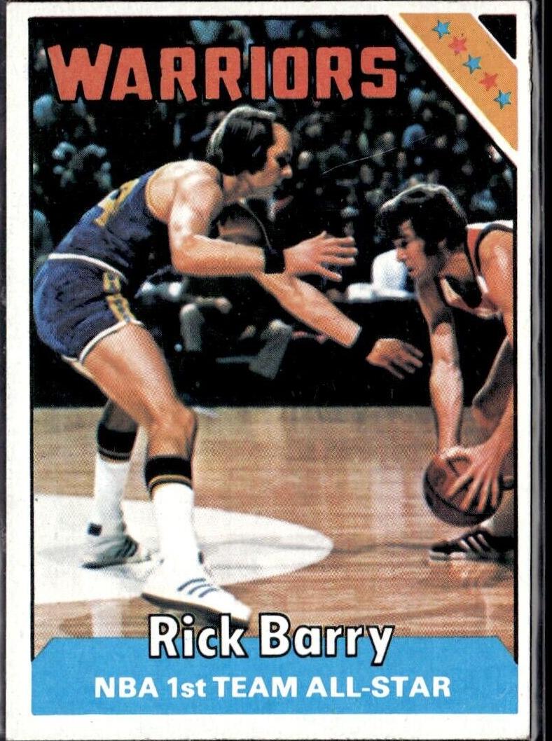 1975 Topps Basketball Rick Barry #100 PSA 6