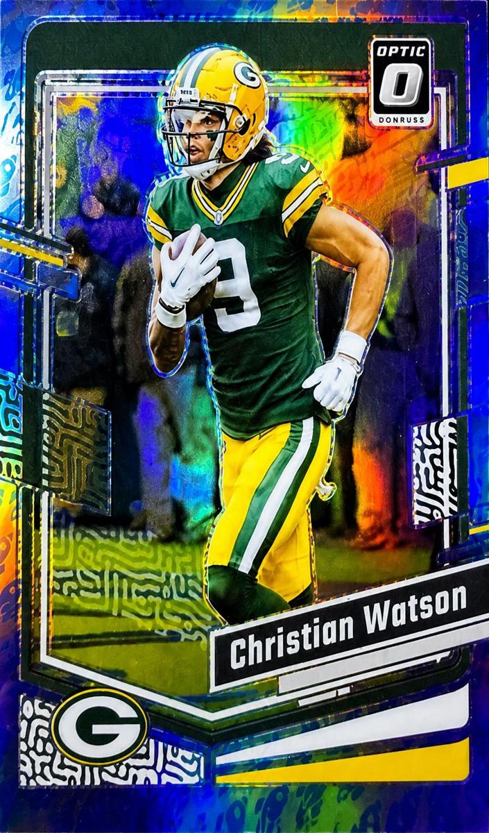 2023 Donruss Optic Football Rocket Christian Watson #65