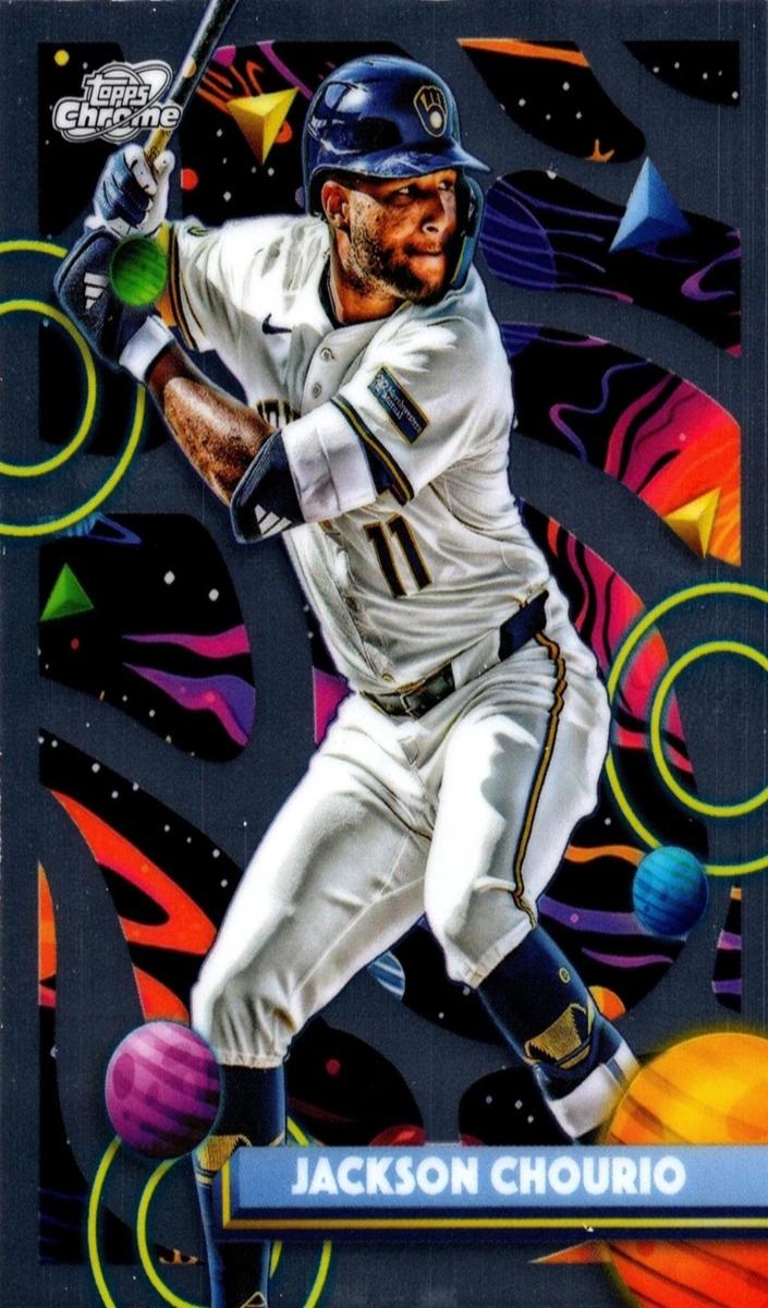 2025 Topps Cosmic Chrome Baseball Jackson Chourio #124