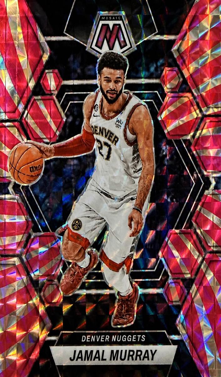 2022 Panini Mosaic Basketball Pink Swirl Jamal Murray #107