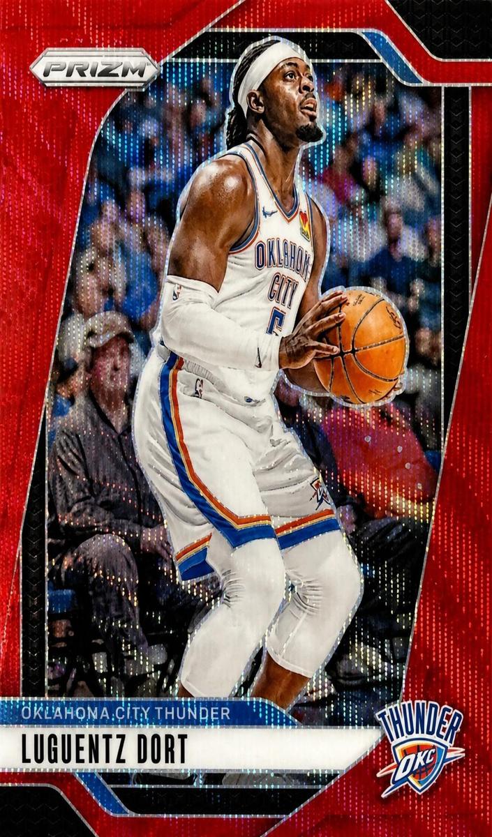2024 Panini Prizm Basketball Ruby Wave Luguentz Dort #119