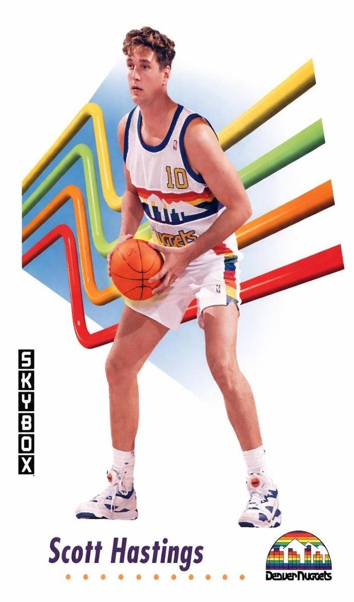 1991 Skybox Basketball Scott Hastings #625