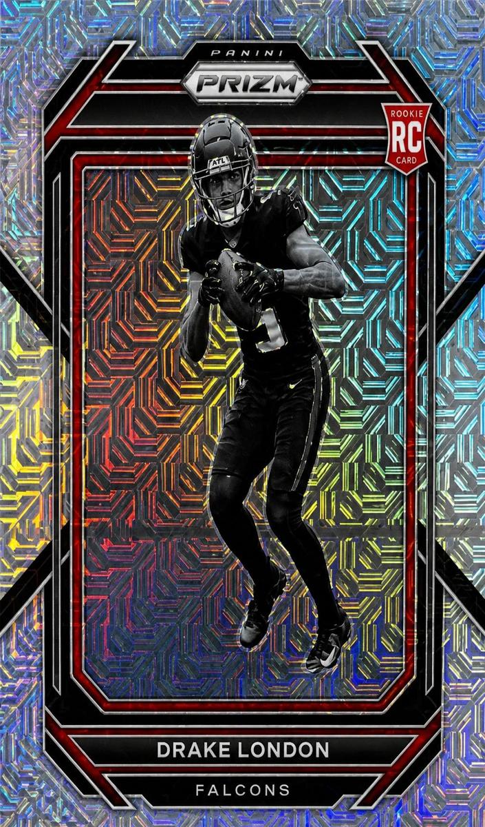2022 Panini Prizm Football Mojo Drake London #308 PSA 10