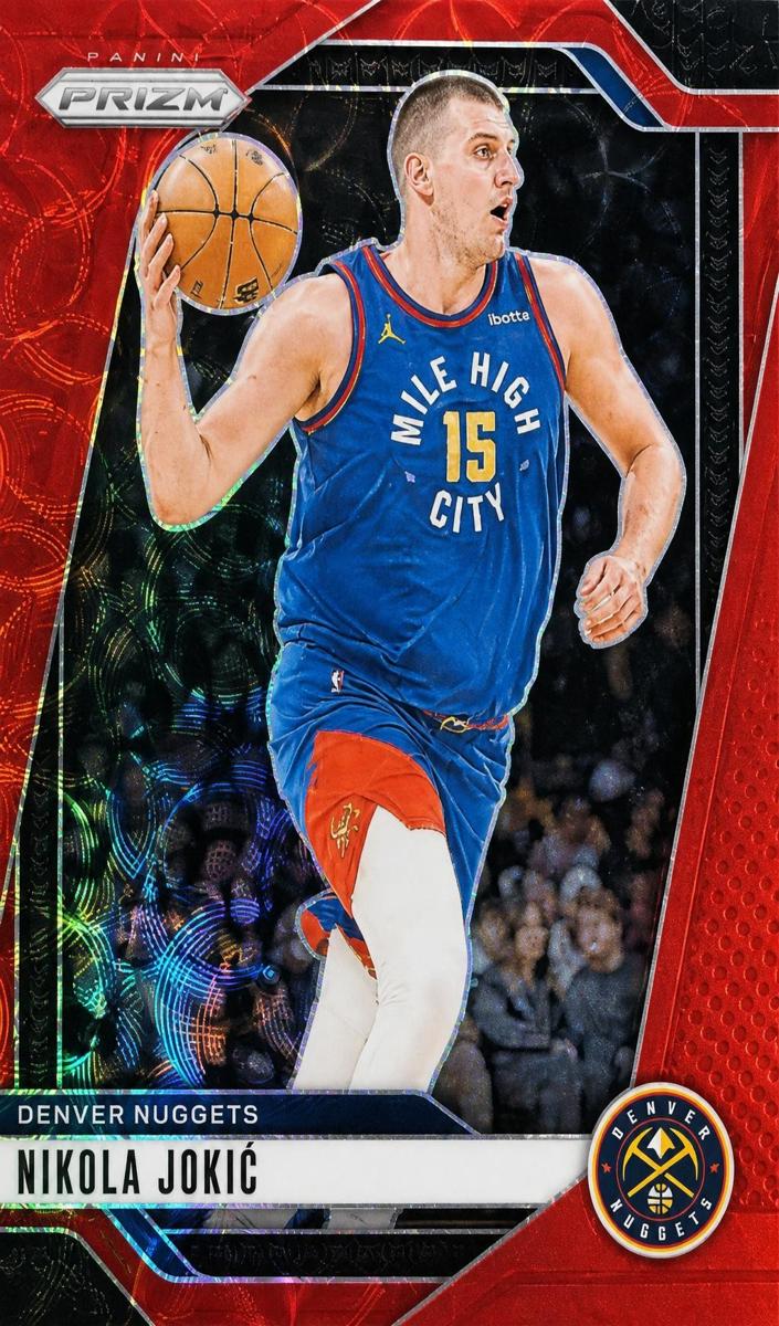 2024 Panini Prizm Basketball Choice Red Nikola Jokic #129