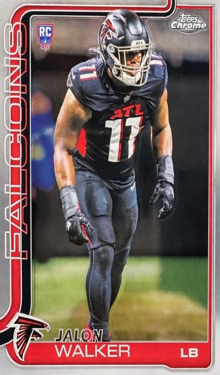 2025 Topps Chrome Football Jalon Walker #354