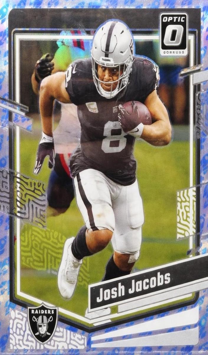 2023 Donruss Optic Football Rocket Josh Jacobs #99
