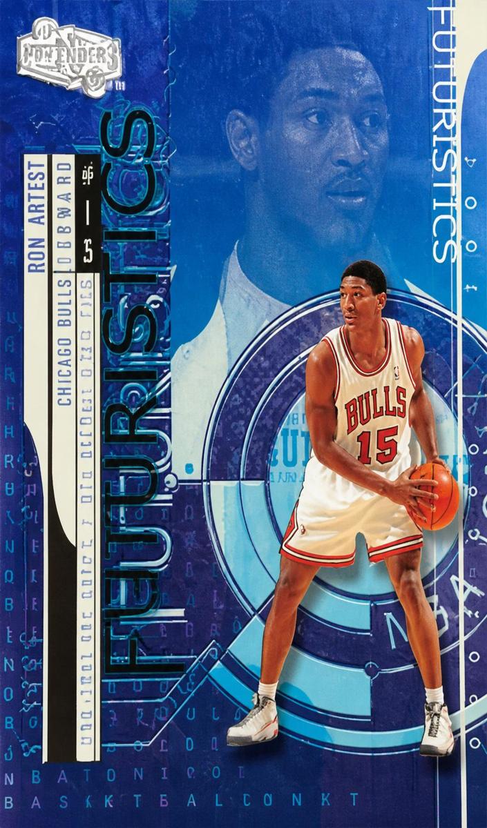 1999 Upper Deck Ionix Basketball Ron Artest #75 PSA 9