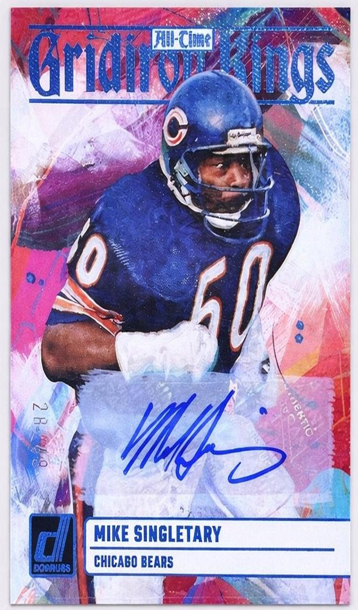 2023 Panini Donruss Football Mike Singletary #ATG-7 PSA 7.5