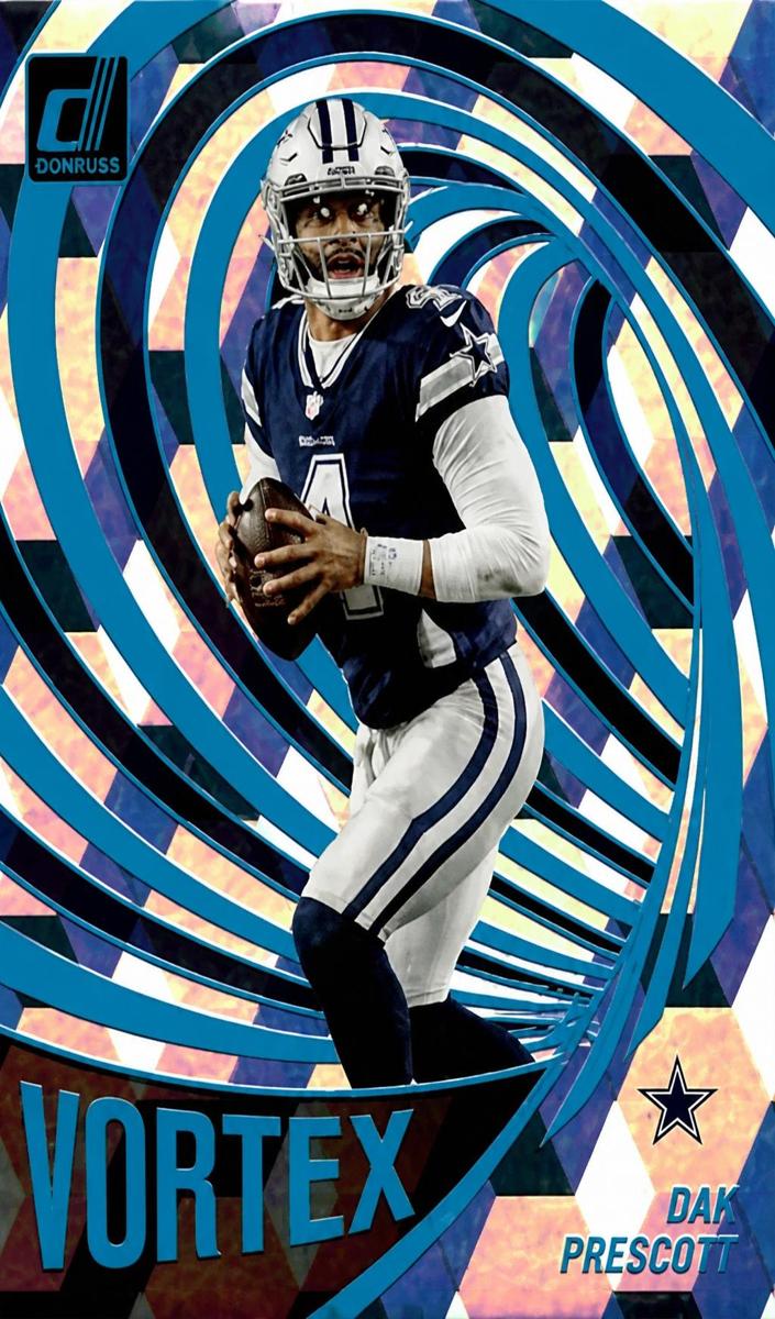 2023 Panini Donruss Football Cubic Dak Prescott #VOR-10 PSA 9