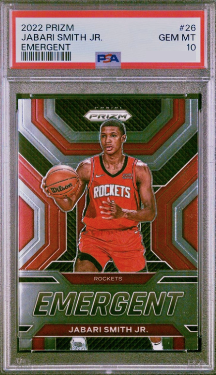 2022 Panini Prizm Basketball Jabari Smith Jr. #26 PSA 9