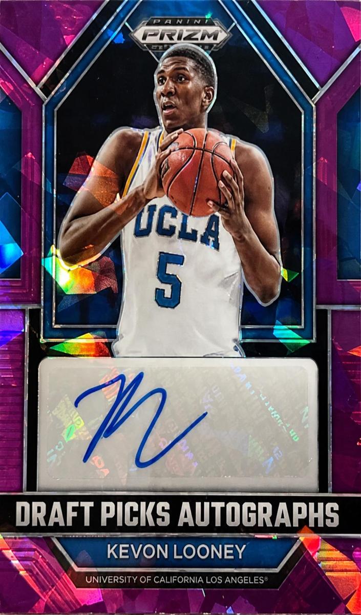 2023 Panini Prizm Draft Picks Basketball Purple Ice Kevon Looney #DPA-KVL