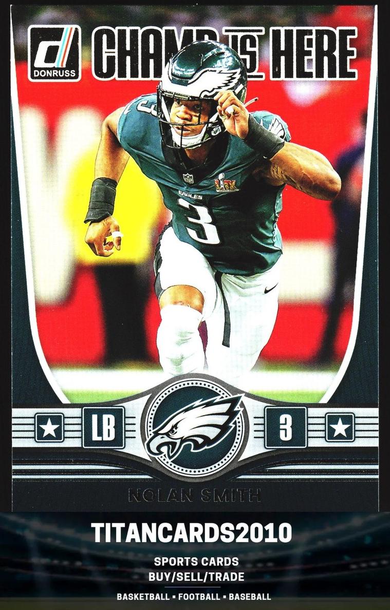 2025 Panini Donruss Football Nolan Smith #CIH-NSH