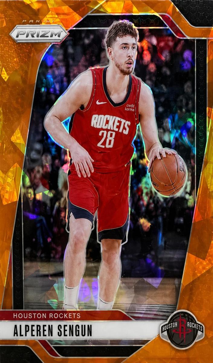 2024 Panini Prizm Basketball Orange Ice Alperen Sengun #201