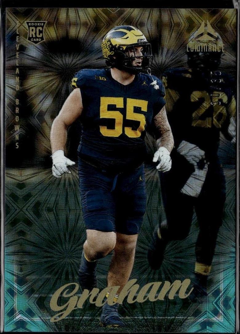 2025 Panini Luminance Football Teal Mason Graham #147