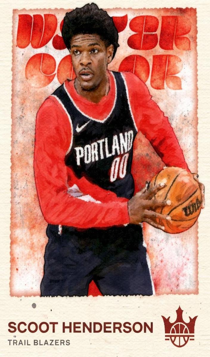 2023 Panini Court Kings Basketball Ruby Scoot Henderson #15 PSA 10