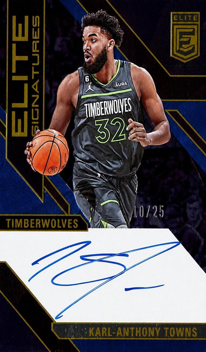 2023 Donruss Elite Basketball Blue Karl-Anthony Towns #ES-KAT