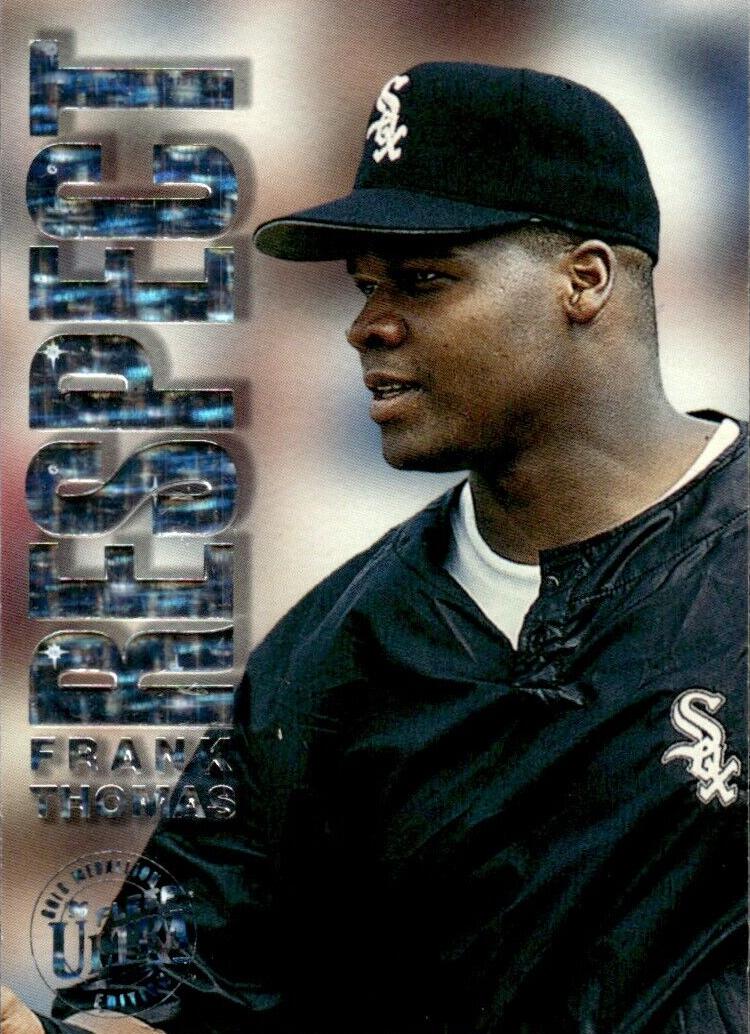 1996 Fleer Ultra Baseball Gold Medallion Frank Thomas #9
