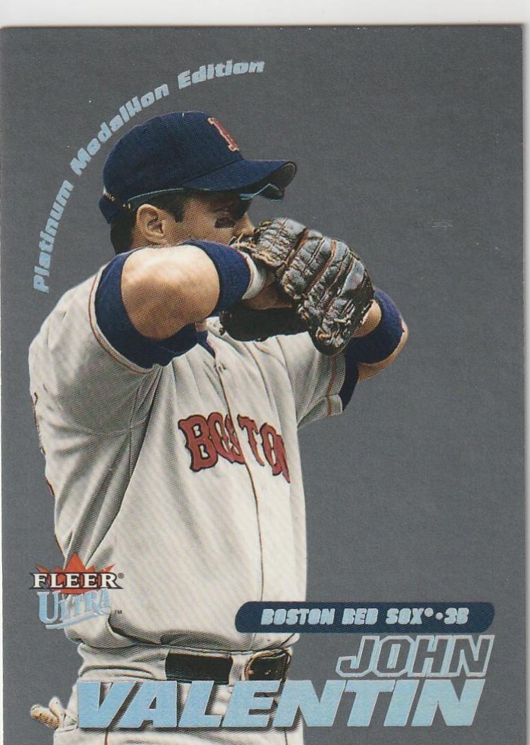 2001 Fleer Ultra Baseball Platinum Medallion John Valentin #220