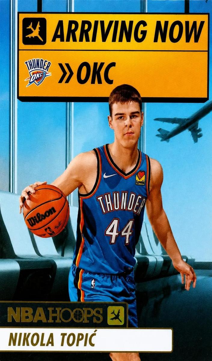 2024 Panini Hoops Basketball Holo Nikola Topic #28
