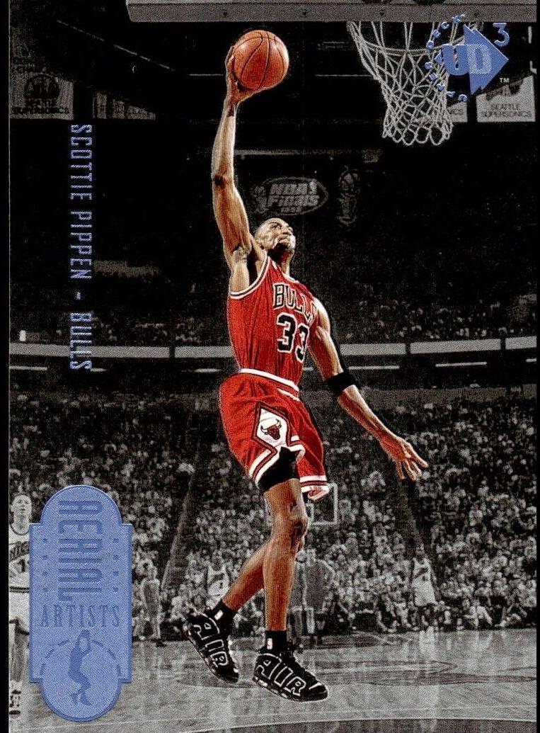 1996 UD3 Basketball Scottie Pippen #42 PSA 9