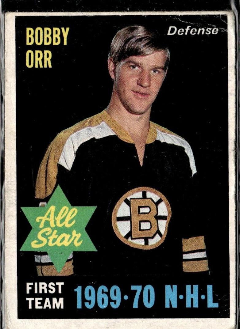 1970 O-Pee-Chee Hockey Bobby Orr #236 PSA 5