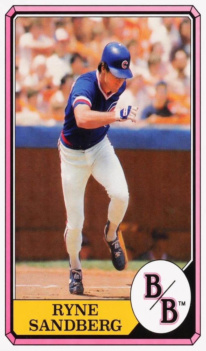 1987 Topps Boardwalk and Baseball Baseball Ryne Sandberg #30 PSA 9