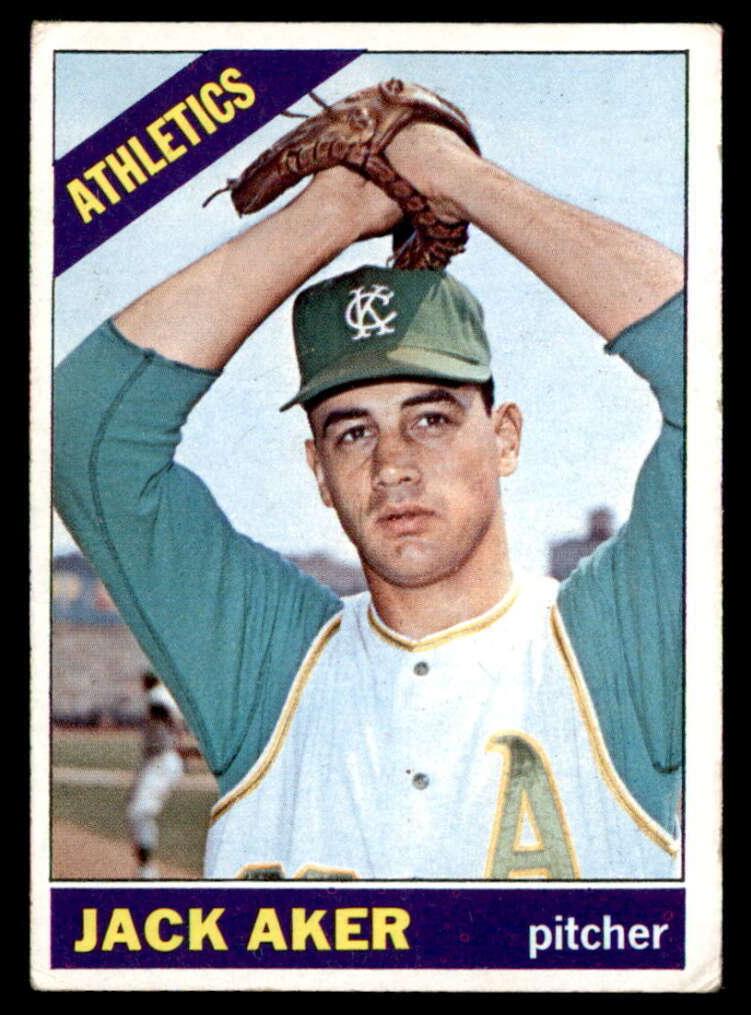 1966 Topps Baseball Jack Aker #287