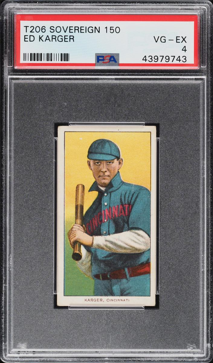 1909-11 T206 Baseball Ed Karger #NNO