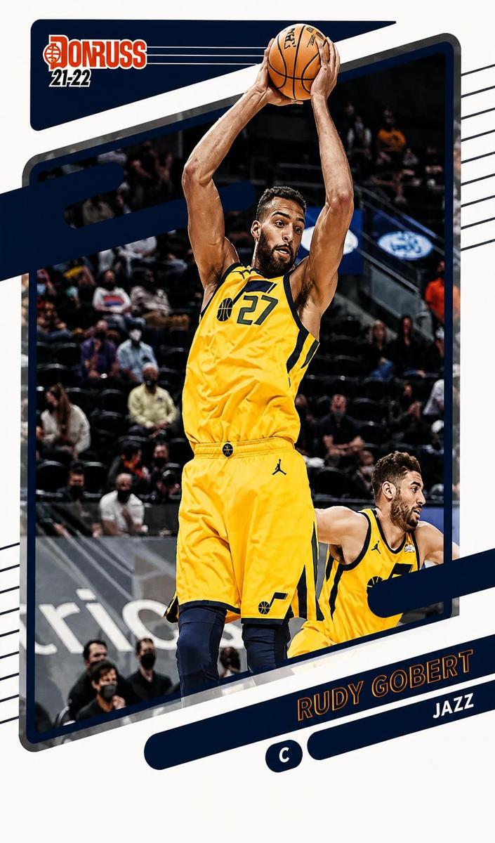 2021 Panini Donruss Basketball Rudy Gobert #182