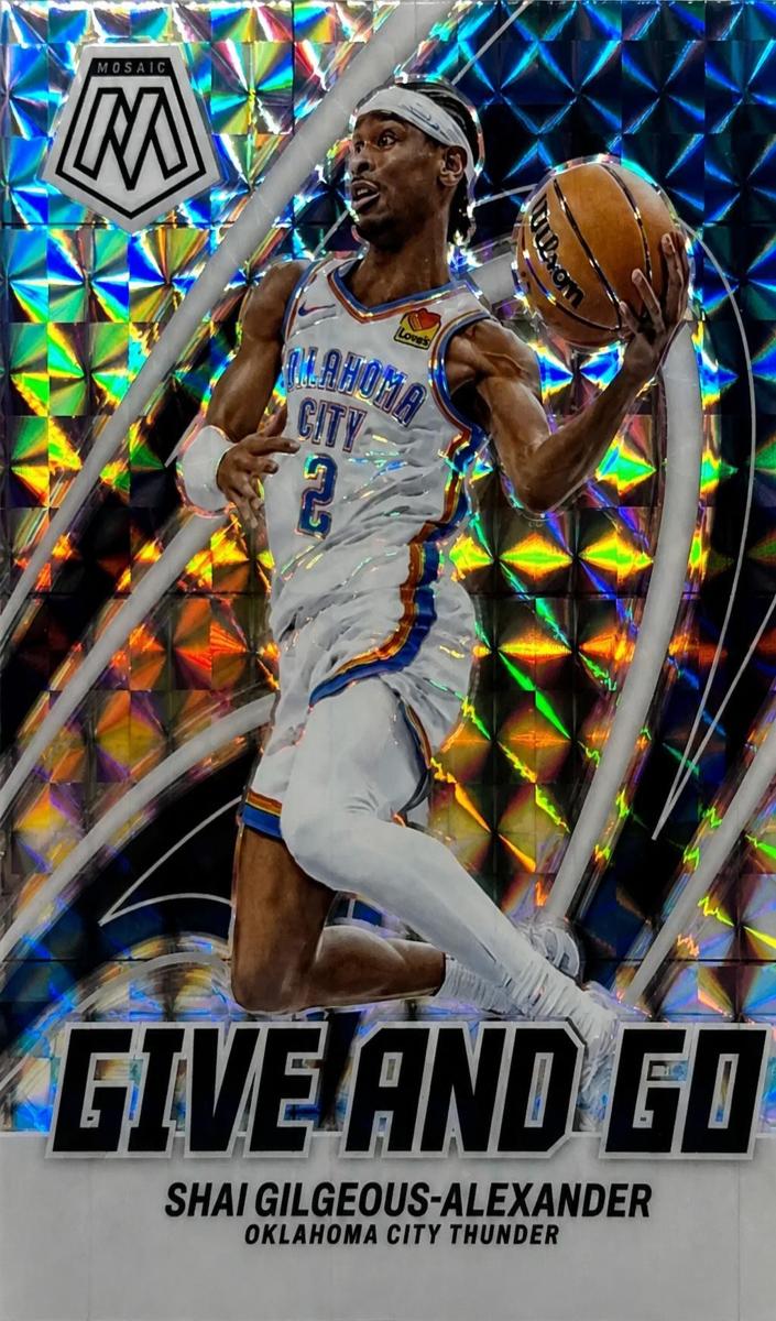 2023 Panini Mosaic Basketball Mosaic Shai Gilgeous-Alexander #5 SGC 10